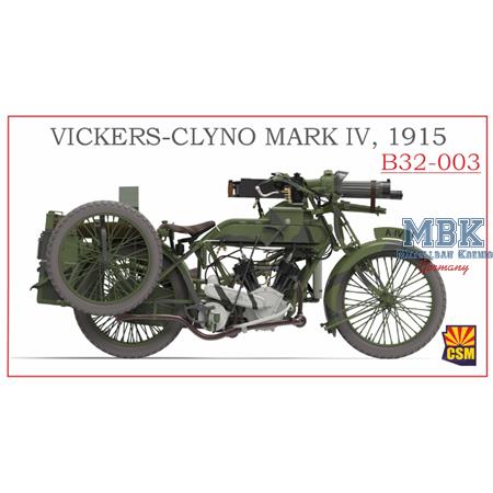 Vickers-Clyno Mark IV, 1915