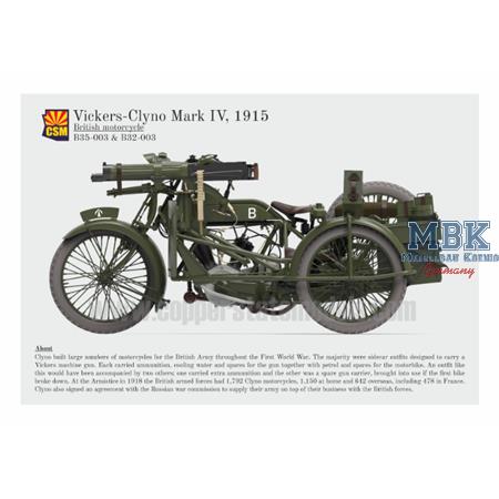 Vickers-Clyno Mark IV, 1915