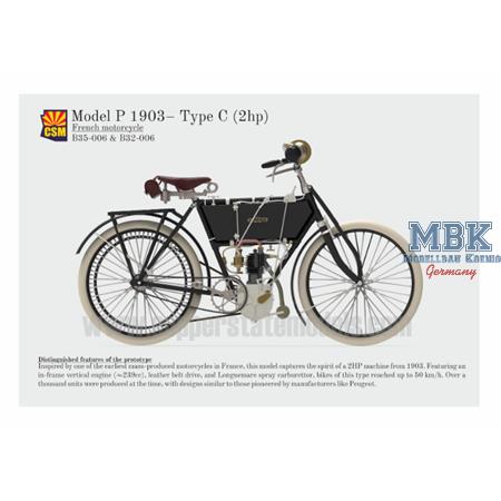 French Motorcycle Model P - Type C (1903)