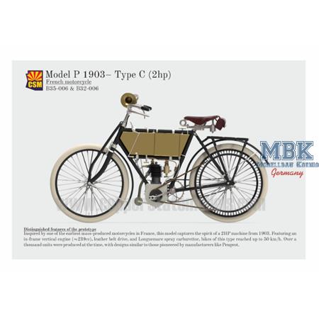 French Motorcycle Model P - Type C (1903)