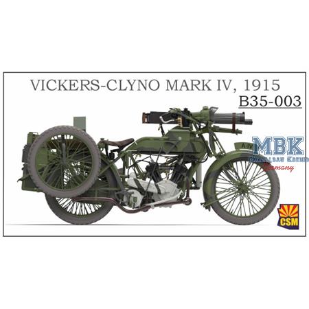 Vickers-Clyno Mark IV, 1915