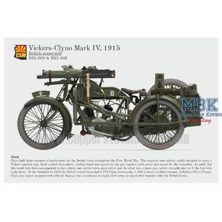 Vickers-Clyno Mark IV, 1915