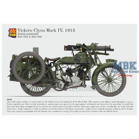 Vickers-Clyno Mark IV, 1915