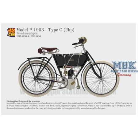 French Motorcycle Model P - Type C (1903)