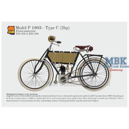 French Motorcycle Model P - Type C (1903)