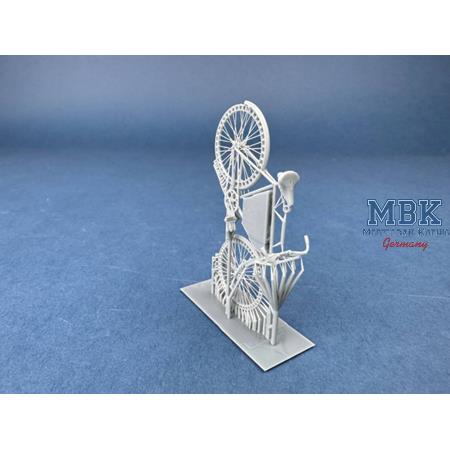 German Victoria Mod.12, 1905, w.spring wheels+bag