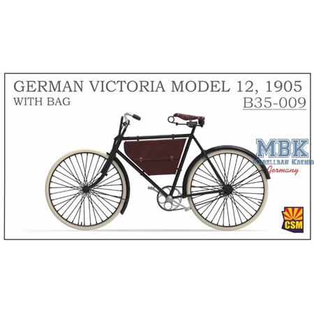 German Victoria Model 12, 1905, with bag