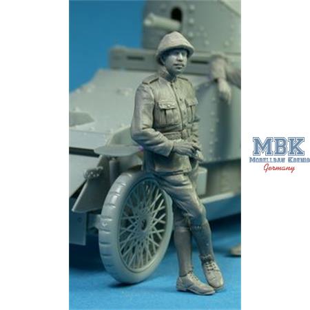 Belgian Armoured car officer