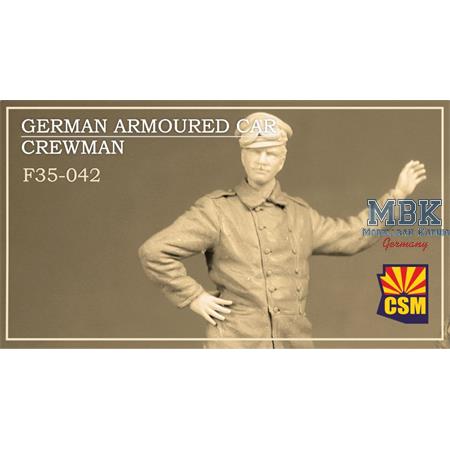 German armoured car crewman