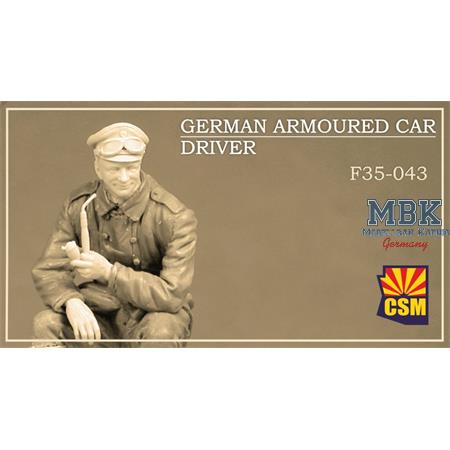 German armoured car driver