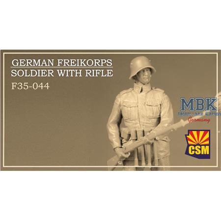 German Freikorps soldier with rifle