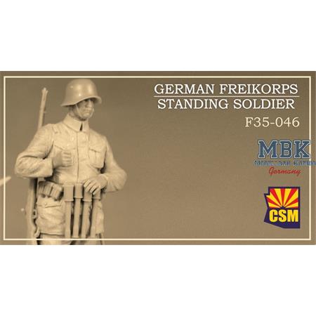 German Freikorps standing soldier