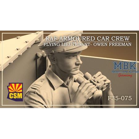 RAF Armoured Car Crew Driver - F/L ROBERT EVANS
