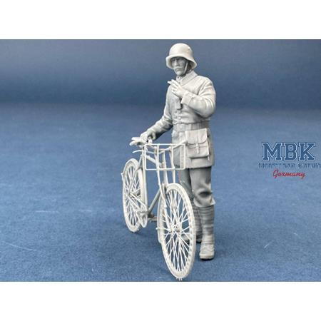 German Cyclist Smoking