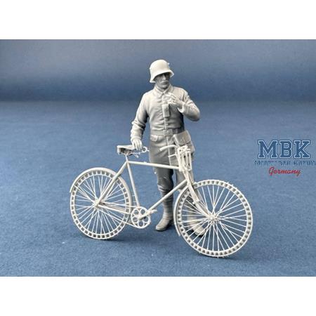 German Cyclist Smoking