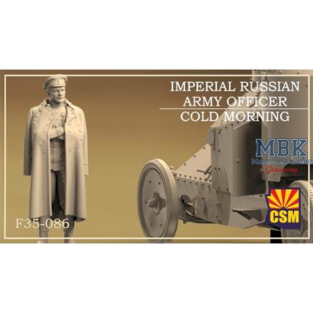 Imperial Russian Army Officer cold morning