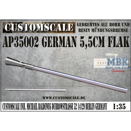 German 5,5cm Alu Barrel