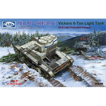 Vickers 6-Ton light tank Alt B Late - Finland