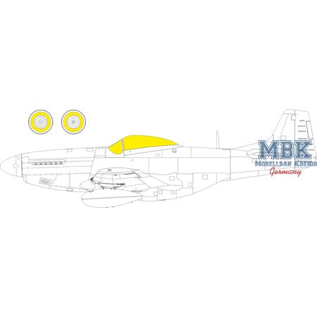 North-American P-51D Mustang 1/72 Masking Tape