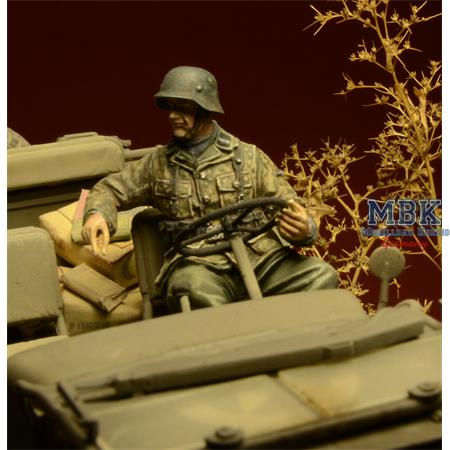 Waffen SS Jeep Driver Ardennes 1944