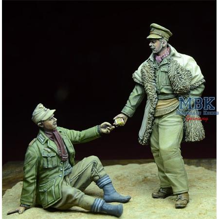 LRDG Officer & Afrikakorps POW 1941-1943