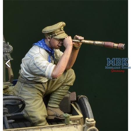 WWI Anzac soldier with monocular 1915-18
