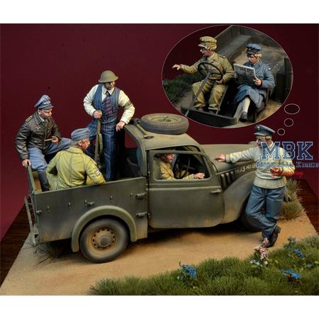 I shot´em down - Battle of Britain - 6 Figures Set