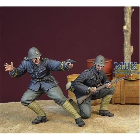 Black Devils in Action, WWII Dutch Army 1940