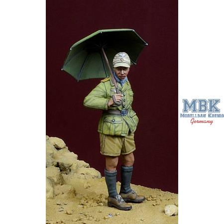 DAK Soldier with a Parasol, Nord Africa 1941-43