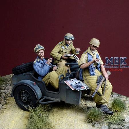 Fallschirmjäger BMW R75 Crew, Italy-Nord Africa