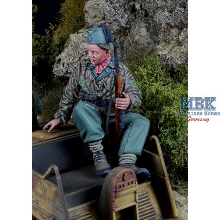 SS Handschar Mountain Div. Kettenkrad Rider 1
