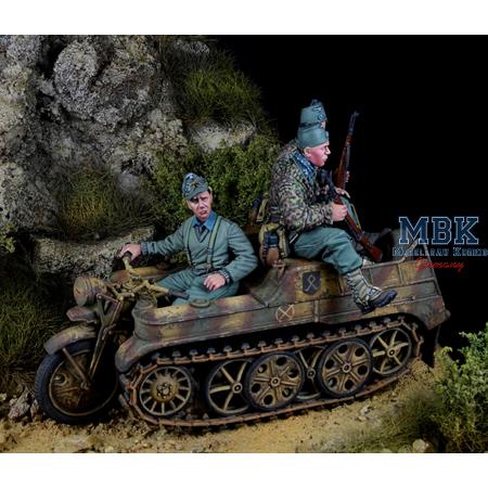 SS Gebirgsjaeger Kettenkrad Crew, 1943-45 (Tamiya)