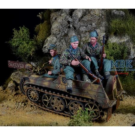 SS Gebirgsjaeger Kettenkrad Crew, 1943-45 (Tamiya)