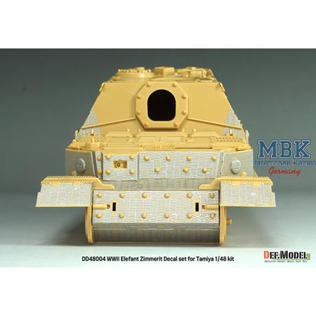 Elefant Zimmerit Coating Decal set (1/48)