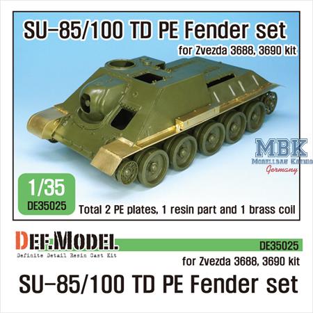 Su-85/100 TD PE Fender set
