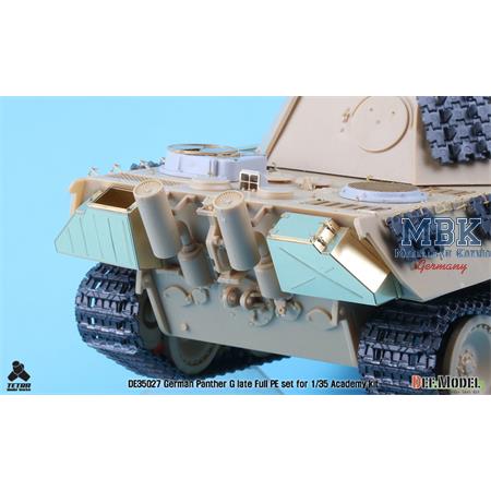 Panther G late Full PE set (for 1/35 Academy kit)