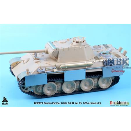 Panther G late Full PE set (for 1/35 Academy kit)