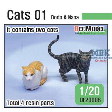 Cats "Dodo & Nana" 1:20