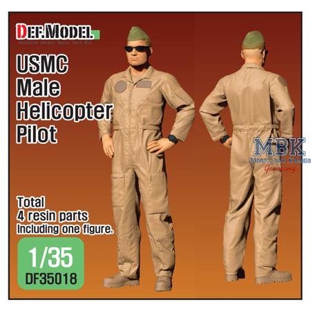 USMC Male Helicopter Pilot