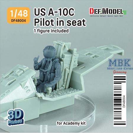 A-10C Pilot in seat (for Academy A-10C kit)