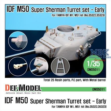 IDF M50 Super Sherman Turret Conversion Set