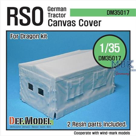 German RSO Tractor Canvas Cover