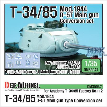 T-34/85 D-5T Main gun(Mod.44) conversion set