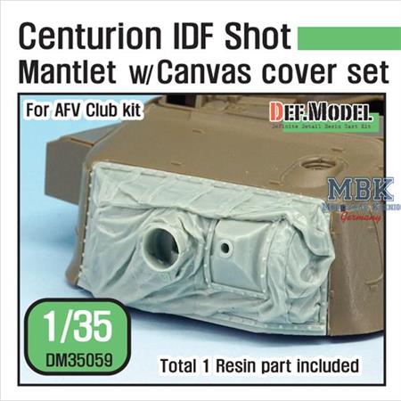 Centurion IDF  Sho't Mantlet w/ Canvas cover set