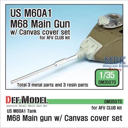 US M68 Main gun /w canvas cover set