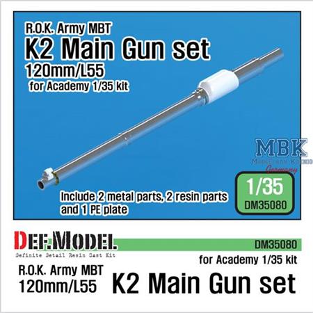 ROK K2 120mm/L55 Metal Barrel Set