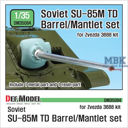 SU-85M TD D-5S Barrel / Mantlet set