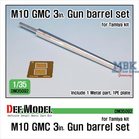 U.S. M10 GMC 3in. Gun Barrel Set
