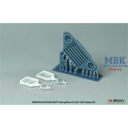 M151A2 Ford MUTT Front grill set (for Tamiya)