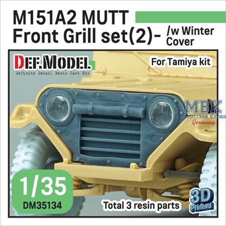 M151A2 Ford MUTT Front grill winterised (Tamiya)